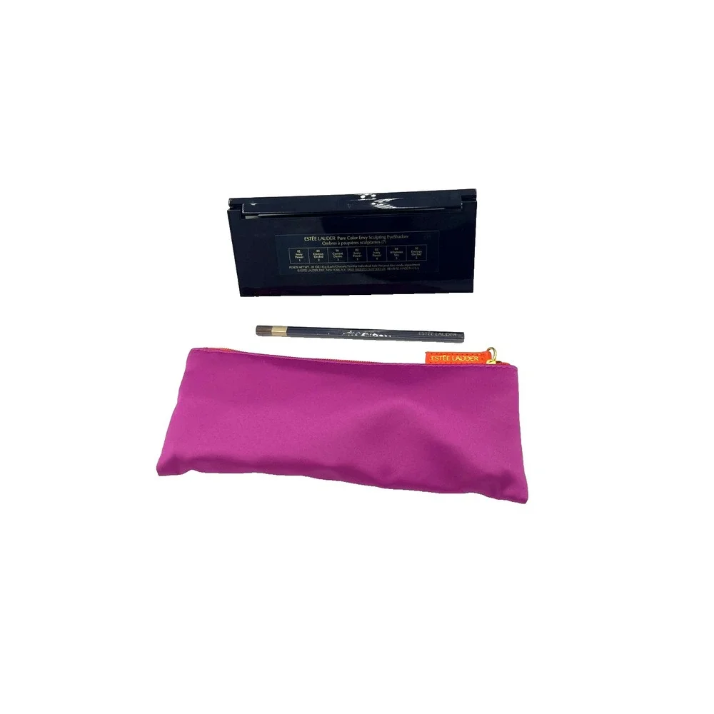 Estee Lauder Pure Color Envy Sculpting Eyeshadow 7 Shades Palette Cosmetic Bag‎